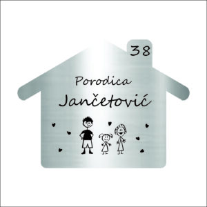 Pločice - Kućica 120mm